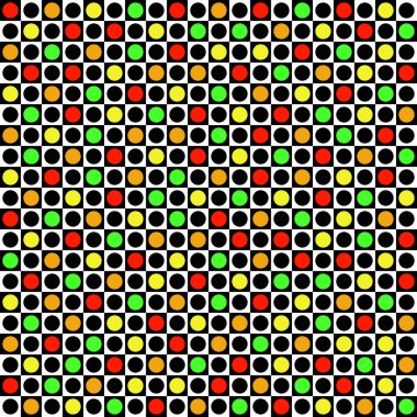 Soyut renkli geometrik arkaplan. Optik sanat. Vektör.