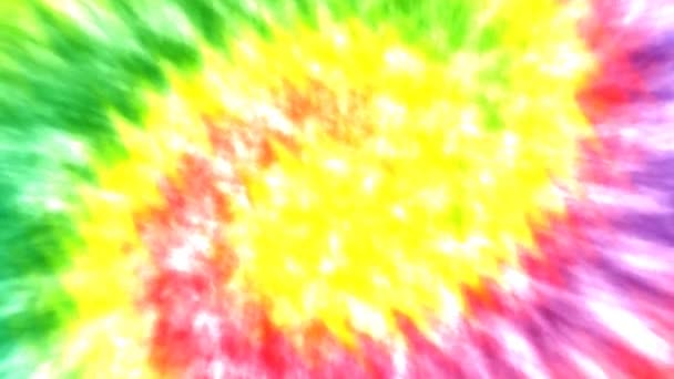 Tie Dye Abstract Background Animation Loopable Motion Fluid Ink Animation — Stock Video