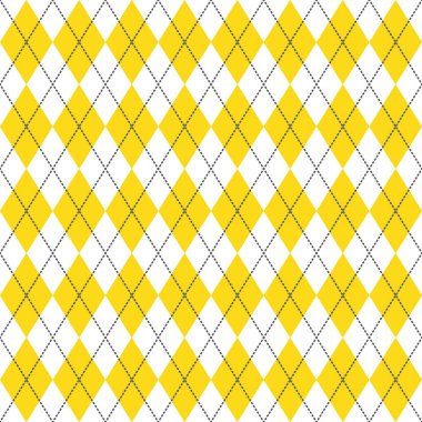 Argyle deseni pürüzsüz arkaplan. Vektör.