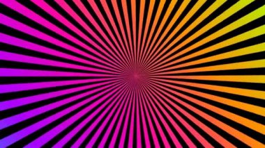 Arka plan güneş patlaması, klasik güneş. Kusursuz döngü 4k canlandırmalı video.