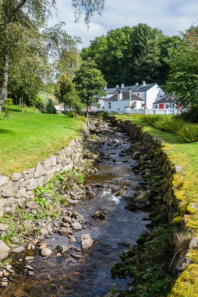 Edradour viski damıtım Pitlochry, İskoçya'da