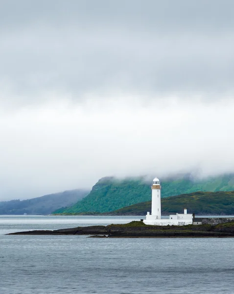 Portrait of Lismore lighthouse in Scotland Royalty Free Stock Photos