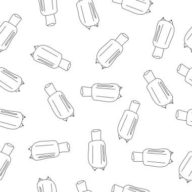 Değişik, düz, eski bir sırt çantasıyla kusursuz desen..