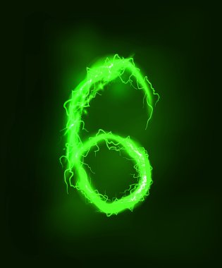 Alfabe elektrik aydınlatma, gök gürültüsü fırtına etkisi yapılmış. 