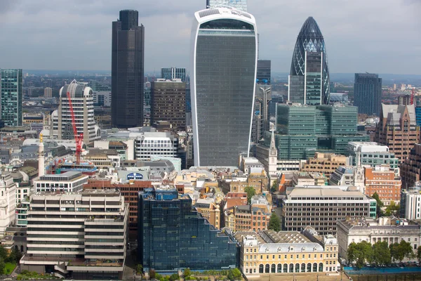 Londra hava görünümünü, Londra İngiltere — Stok fotoğraf