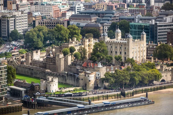 Tour de Londres, vue aérienne — Photo