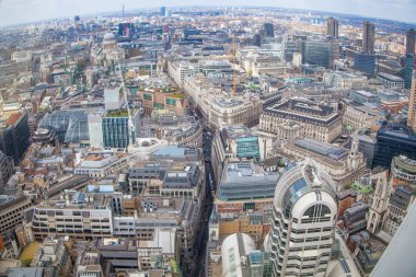 Londra şehri manzara 32 kat. Londra