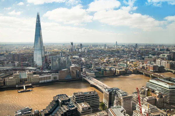 City of London view from 32 floor. London — Stock Photo, Image