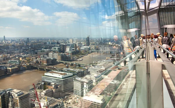 Vista sulla città di Londra da 32 piani. Londra — Foto Stock