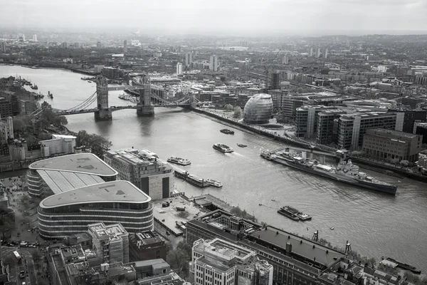 Blick auf die Stadt London aus dem 32. Stock. London — Stockfoto