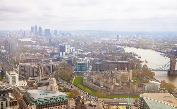 Vista da cidade de Londres a partir de 32 andares. Londres — Fotografia de Stock