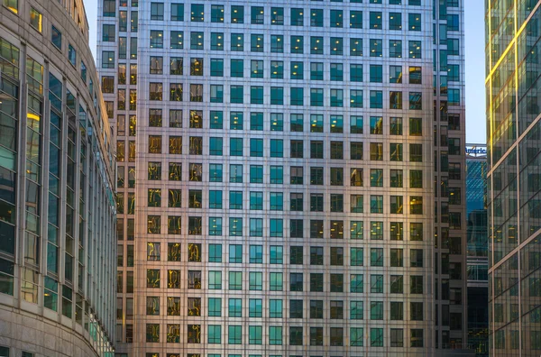 Canary Wharf, Londýn. Velká Británie — Stock fotografie