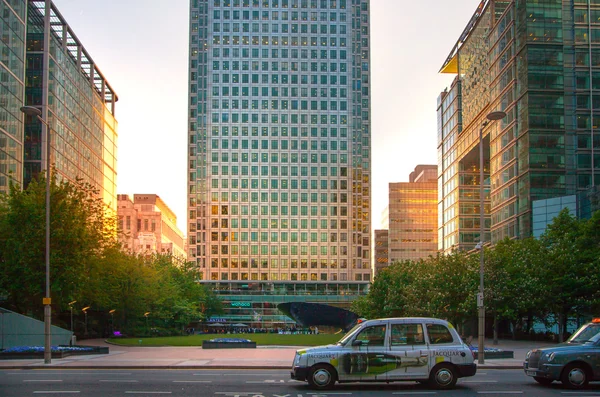 Canary Wharf, Londen. Verenigd Koninkrijk — Stockfoto