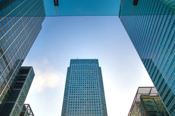 Canary Wharf, Londen. Verenigd Koninkrijk — Stockfoto