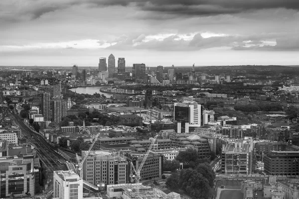 Blick auf die Stadt London bei Ente — Stockfoto