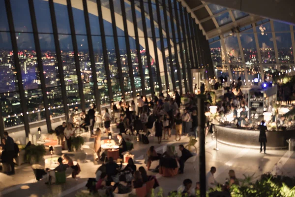 Leute im Restaurant, London. uk — Stockfoto