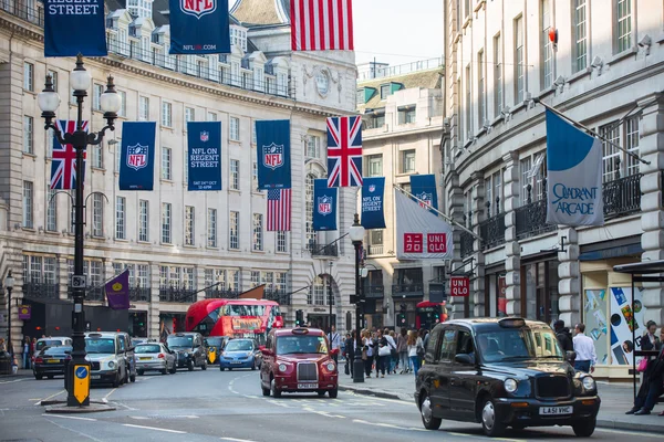 Regent street, Londra Regno Unito — Foto Stock