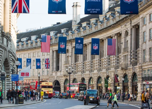 Regent street, Londres Reino Unido —  Fotos de Stock