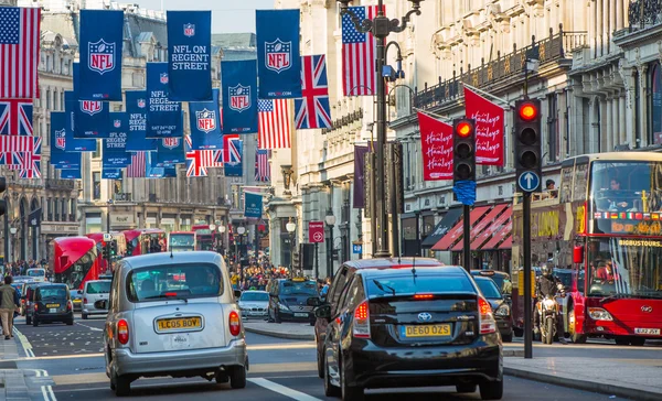 Regent street, London Uk — Stockfoto