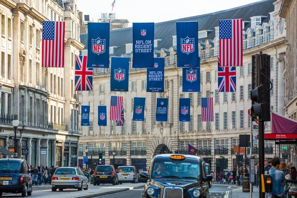 Regent street, London Uk — Stockfoto