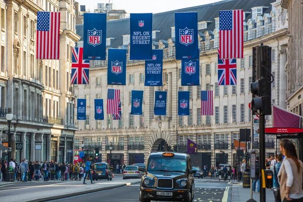 Regent street, Londres Reino Unido — Fotografia de Stock