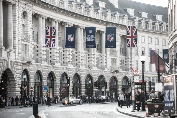 Regent street, London Uk — Stockfoto