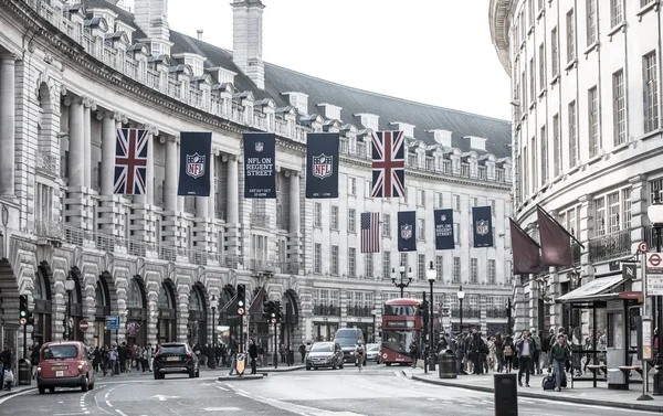 Regent street, London Uk — Zdjęcie stockowe