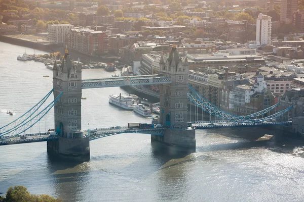 英国ロンドン市航空写真ビュー — ストック写真