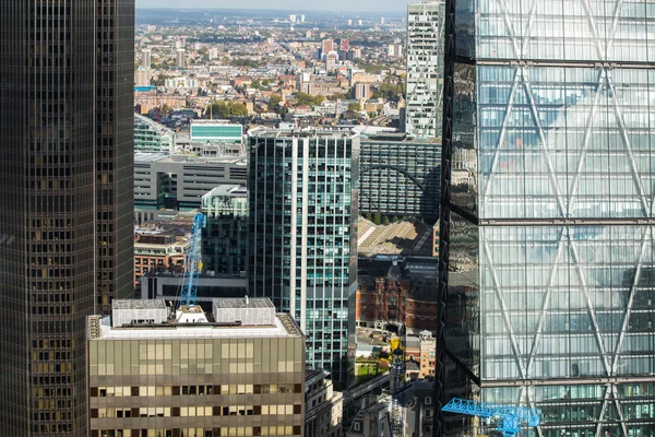 City of London vista aérea, Reino Unido —  Fotos de Stock