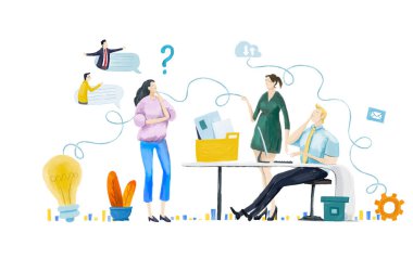 Ofisteki iş adamları, iyi teklif. Profesyonel rekabet. Girişim, Hedef Düşünme, Finansal Hizmetler, Bankacılık, Stratejik Planlama, Geliştirme, Bilgi İşletme Konsepti. Sayısal Görüntü 