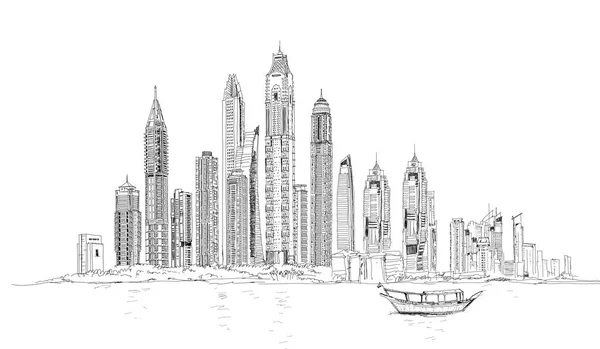 100000 Dubai drawing Vector Images  Depositphotos