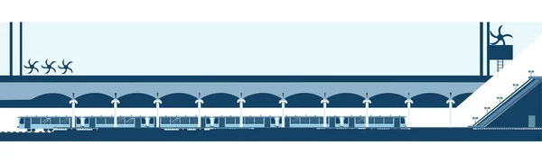 Stadt Und Bahn Tunnel — Stockfoto
