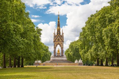 London, İngiltere - Ağustos 11, 2014: Prens albert memorial hyde Park.