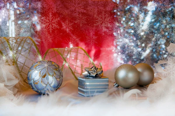 クリスマスの背景 — ストック写真