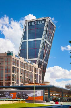 Madrid şehir, İş Merkezi, modern gökdelenler