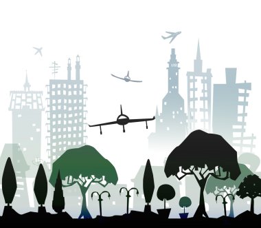 City Havaalanı illüstrasyon