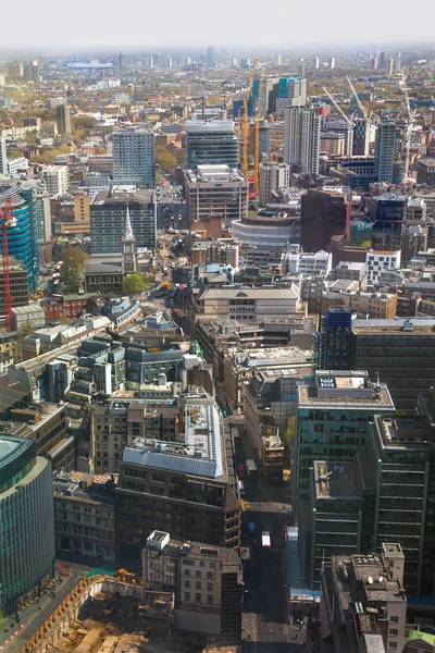 LONDRES, Reino Unido - 22 de abril de 2015: Panorama da cidade de Londres — Fotografia de Stock