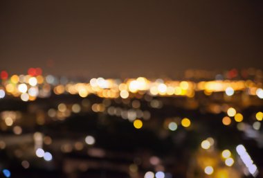 Gece şehir ışıkları bulanıklık, Londra