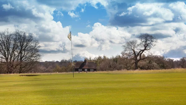 Reino Unido, SUSSEX- Abril 11, 2015: Knole clube de golfe local . — Fotografia de Stock
