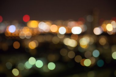 Gece şehir ışıkları bulanıklık, Londra