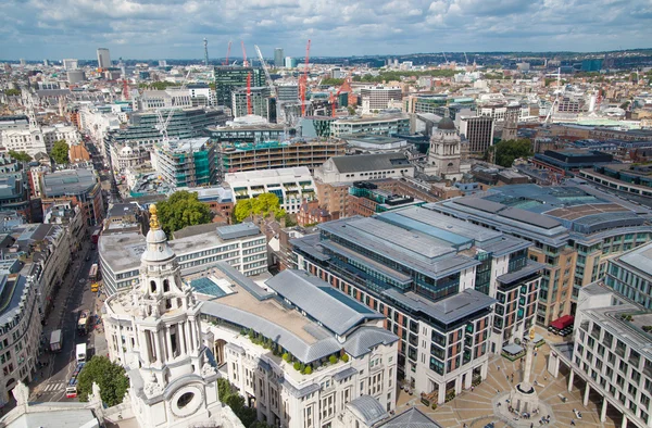 Vue de Londres. Ville de Londres l'un des principaux centres de la finance mondiale cette vue — Photo