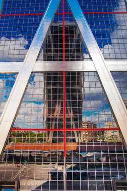 Madrid şehir, İş Merkezi, modern gökdelenler, Cuatro Torres