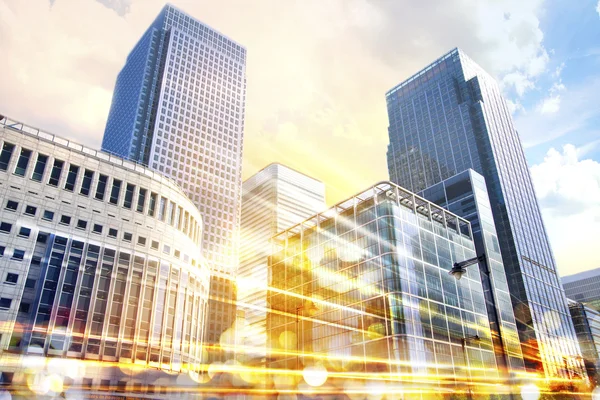 City illustration with traffic lights, London — Stock Photo, Image