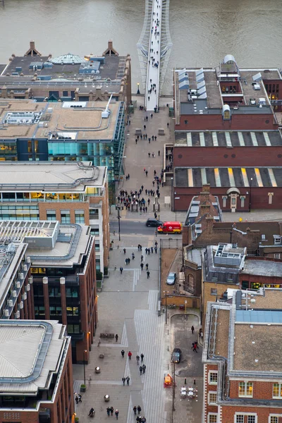 City of London, streets with people — ストック写真