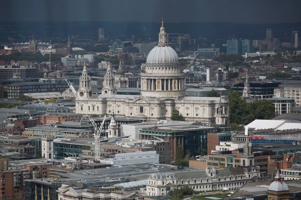 London, uk - 17. September 2015: london panorama. St. Pauls Kathedrale — Stockfoto