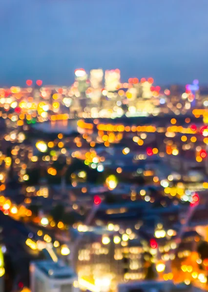 Londen, nacht lichten clur. Stad achtergrond — Stockfoto