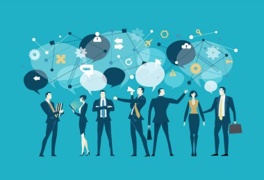 Çeşitli başarılı iş adamları birlikte çalışır, stratejileri tartışır, fikirleri paylaşırlar. Sahnede profesyonellik, yenilik ve toplu başarının vurgulanarak, iş dünyasındaki hedeflere ulaşmada işbirliğinin gücünün altı çizildi.