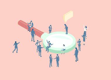 İş adamları konuşuyor, işbirliği yapıyor, etkileşimde bulunuyor, kararlar alıyor, çözümler buluyor