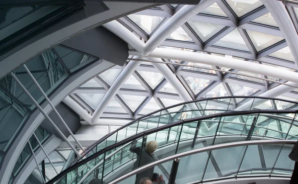LONDON UK - SEPTEMBER 19, 2015 - City Hall Staircase, Mayor of London — 图库照片