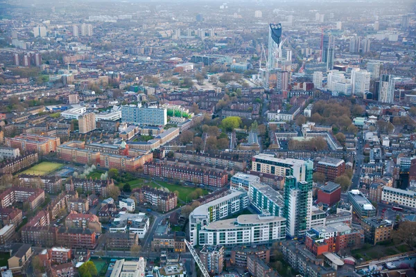 Cidade de Londres vista ao pôr do sol — Fotografia de Stock